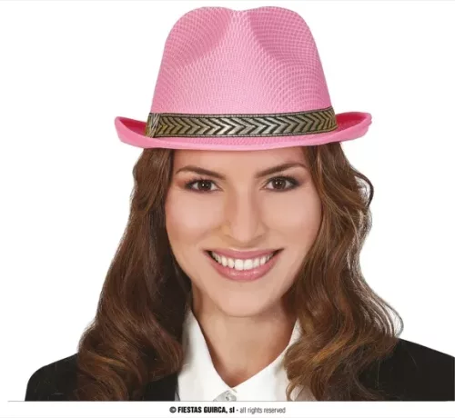 CHAPEAU GANGSTER ROSE