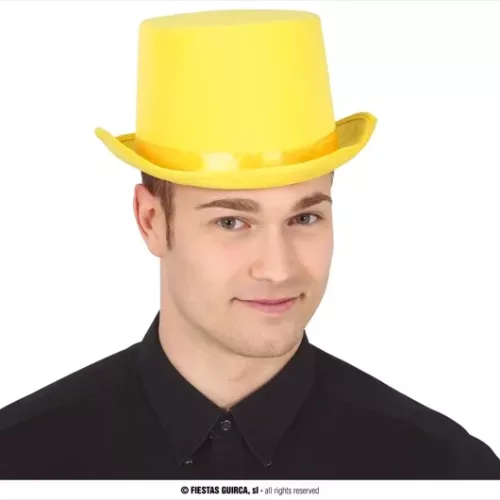 HAUT DE FORME H.Q JAUNE