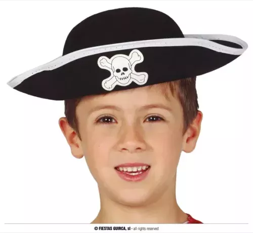 CHAPEAU PIRATE FEUTRE ENFANT