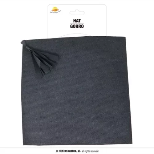 CHAPEAU GRADUÉ TISSU