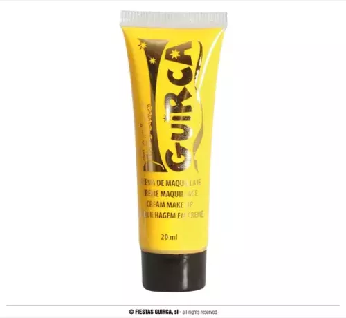 TUBE MAQUILLAGE CRÈME JAUNE 20 ML – Image 2
