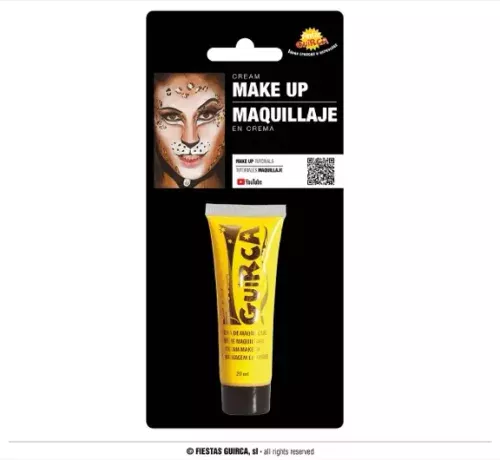 TUBE MAQUILLAGE CRÈME JAUNE 20 ML