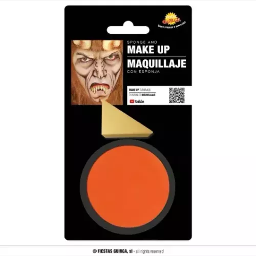 MAQUILLAGE AVEC ÉPONGE ORANGE 9 GR
