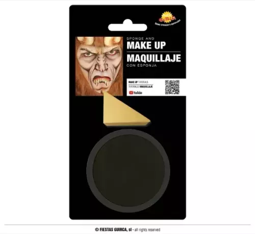 MAQUILLAGE AVEC ÉPONGE NOIR 9 GR