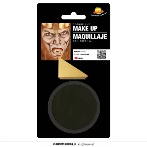 MAQUILLAGE AVEC ÉPONGE NOIR 9 GR