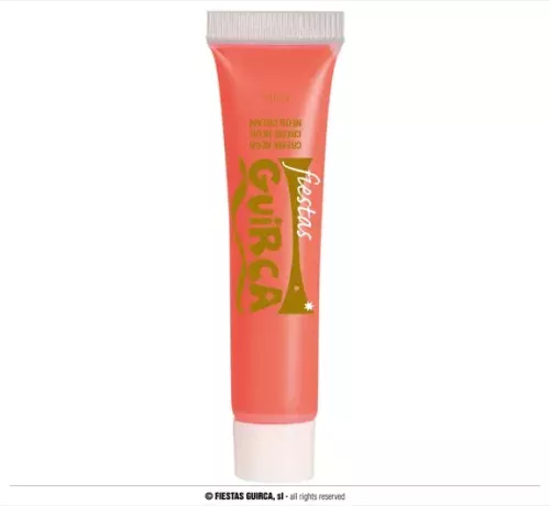 TUBE MAQUILLAGE COULEUR FLUO ROUGE 10 ML – Image 2