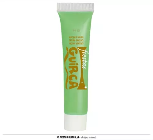 TUBE MAQUILLAGE FLUO VERT 10 ML – Image 2