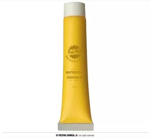TUBE MAQUILLAGE À L'EAU JAUNE 20 ML