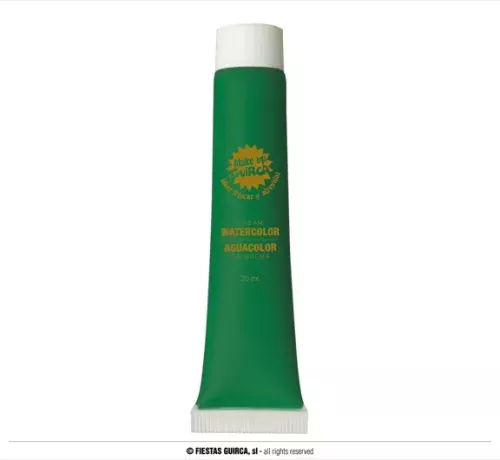 TUBE MAQUILLAGE À L'EAU VERT FONCÉ 20 ML