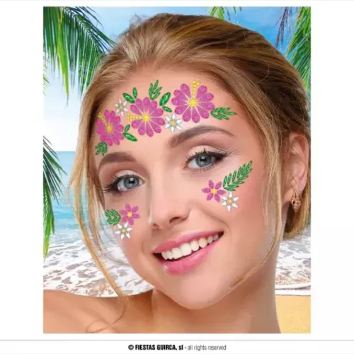 BIJOUX VISAGE FLEURS