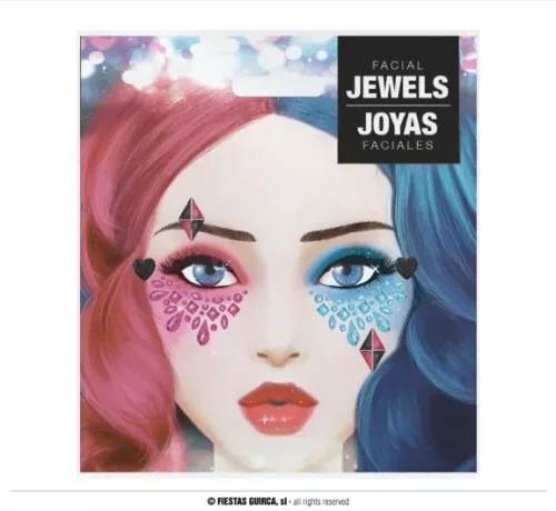 BIJOUX ADHÉSIFS  POUR VISAGE DANGEROUS GIRL – Image 3