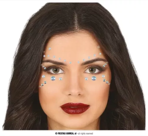 BIJOUX VISAGE POUR CILS ET SOURCILS, DIAMANTS