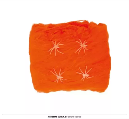 TOILE ARAIGNÉE ORANGE 60 GR