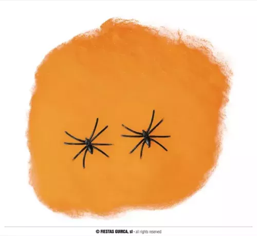 TOILE ARAIGNÉE ORANGE 60 GR – Image 2