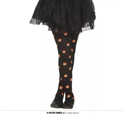 COLLANTS POUR ENFANTS CITROUILLE