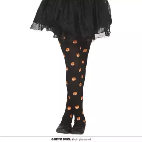 COLLANTS POUR ENFANTS CITROUILLE