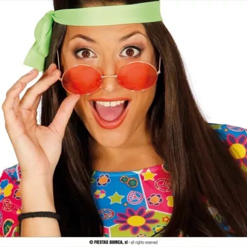 LUNETTES HIPPIE (COULEURS ASSORTIES)