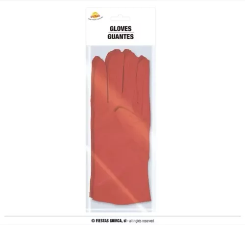 PAIRE DE GANTS ROUGES 45 CM
