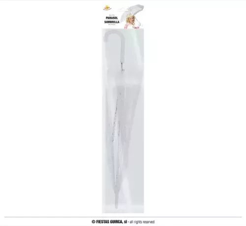 OMBRELLE DENTELLE BLANCHE 60X70 CM