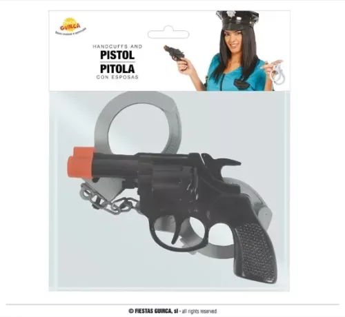 PISTOLET AVEC MENOTTES