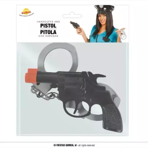 PISTOLET AVEC MENOTTES