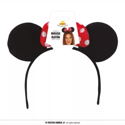 DIADÈME SOURIS TISSUE