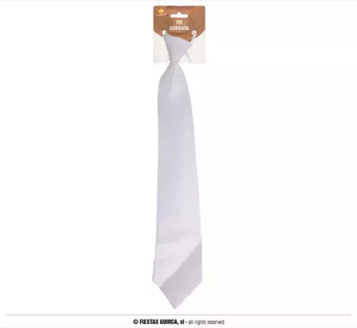 CRAVATE BLANCHE 47 CMS