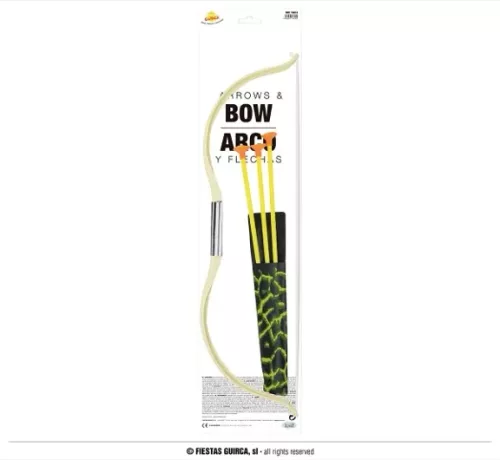 ARC AVEC 3 FLÈCHES 50 CM