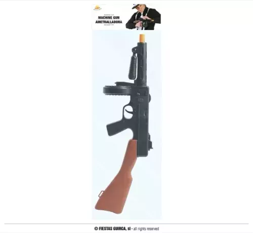 MITRAILLETTE GANGSTER 50 CMS