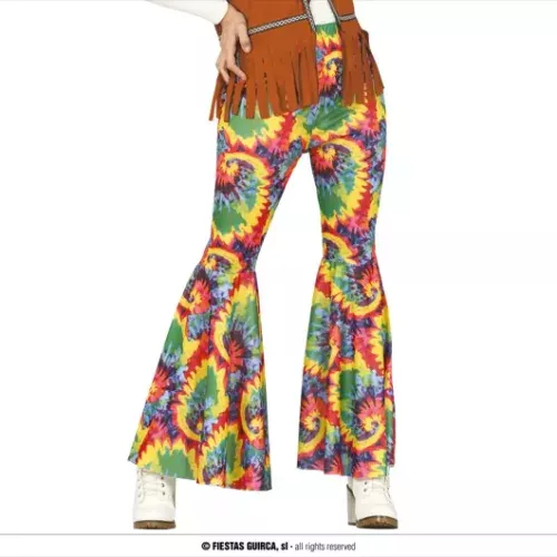 PANTALON HIPPIE À MOTIFS