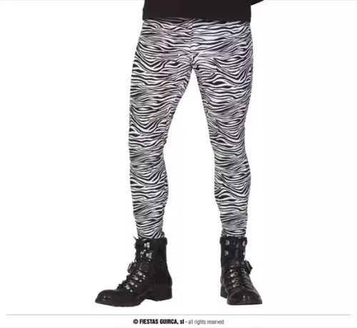 PANTALON ROCK MOTIF ZÉBRÉ – Image 2