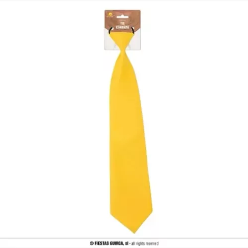 CRAVATE JAUNE 47 CMS