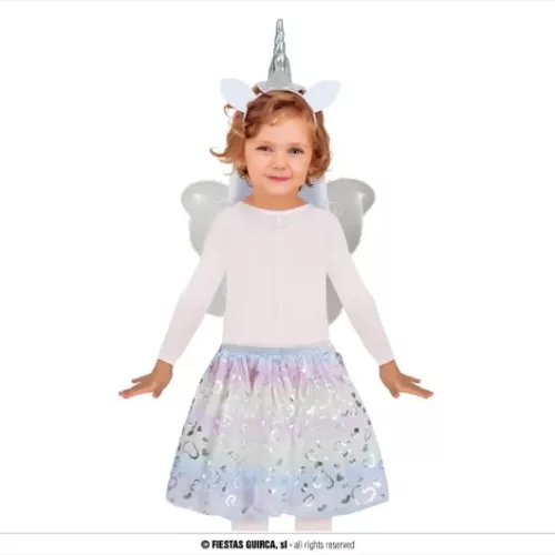 SET LICORNE, DIADÈME, AILES ET TUTU, ENFANT