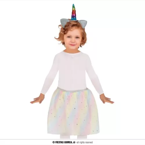 ENSEMBLE LICORNE, BANDEAU, AILES ET TUTU, ENFANTS