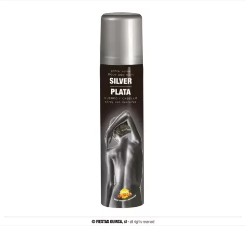 SPRAY POUR LE CORPS ARGENT 75 ML – Image 2