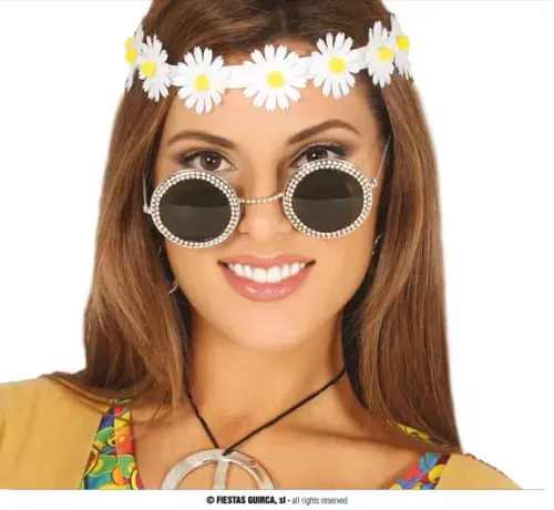 LUNETTES RONDES AVEC BRILLANTS