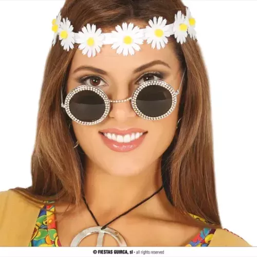 LUNETTES RONDES AVEC BRILLANTS
