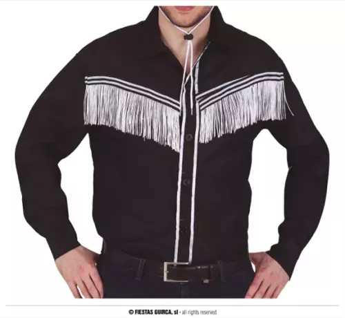 CHEMISE COWBOY, ADULTO, 48 – 50 (M)