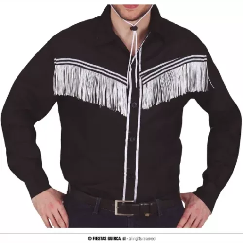 CHEMISE COWBOY, ADULTO, 48 – 50 (M)