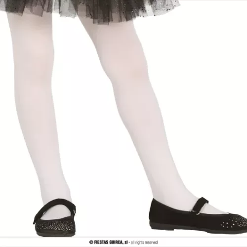 COLLANTS BLANC ENFANTS 5-9 ANS