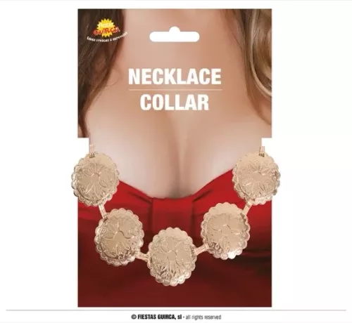 COLLIER AVEC MÉDAILLONS ROMAINS
