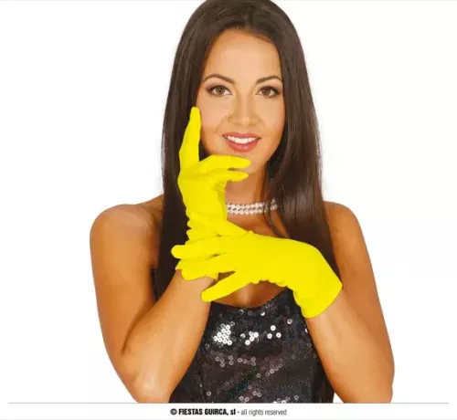 GANTS JAUNE 20CM – Image 2