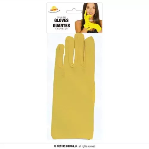 GANTS JAUNE 20CM