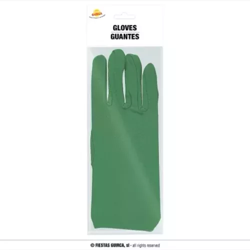 GANTS VERT FONCÉ 20CM