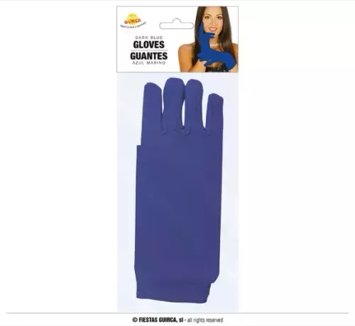 GANTS BLEU MARIN 20CM