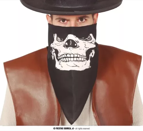 BANDANA VISAGE TÊTE DE MORT – Image 2