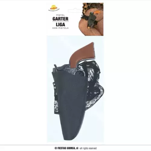 JARRETIERE AVEC PISTOLET DE 18CMS
