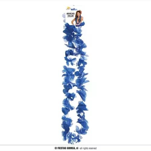 COLLIER HAWAIEN BLEU