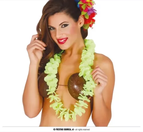 COLLIER HAWAIEN VERT – Image 2