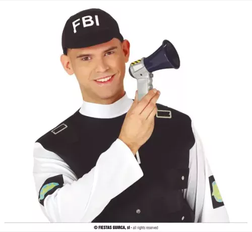 MÉGAPHONE AVEC SON DE POLICIER – Image 2